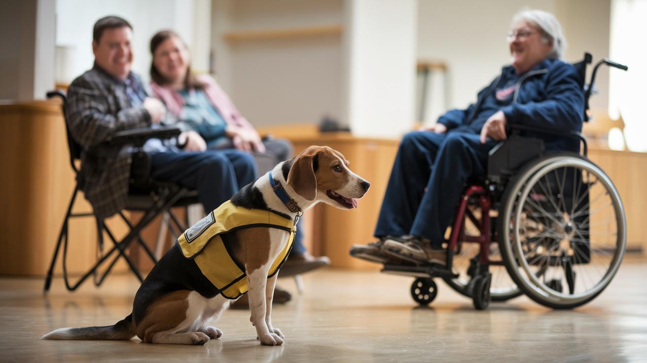 Beagle w pracy z osobami niepełnosprawnymi – jak pies może zmienić życie 5 Beagle w pracy z osobami niepełnosprawnymi – jak pies może zmienić życie